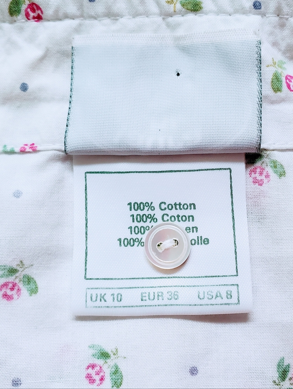 Vintage 80s LAURA ASHLEY Pintuck Blouse - Picture 7 of 7